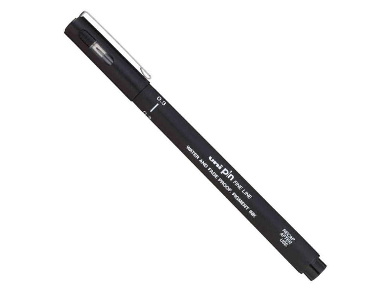 uni-ball Feutre technique PIN 003200 N, noir