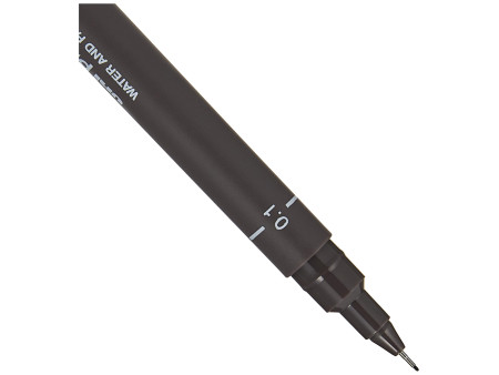 uni-ball Feutre technique PIN 01200 GF, gris foncé