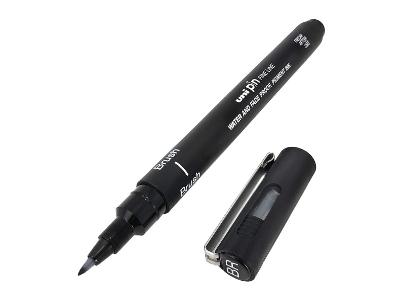uni-ball Feutre technique PIN Brush, noir