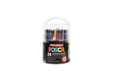 POSCA Marqueur à pigment 'Pack XL Classique', set de 26