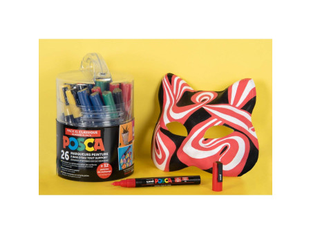 POSCA Marqueur à pigment 'Pack XL Classique', set de 26