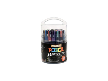 POSCA Marqueur à pigment 'Pack XL Festif', set de 26