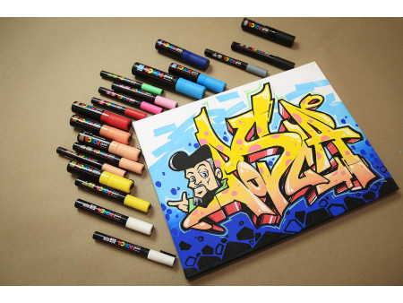 POSCA Marqueur à pigment PC1MR, abricot