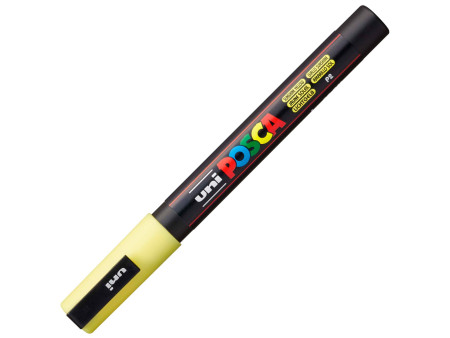 POSCA Marqueur à pigment PC-3M, jaune soleil