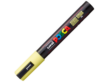 POSCA Marqueur à pigment PC-5M, jaune soleil