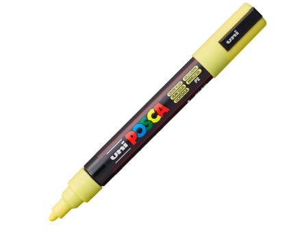 POSCA Marqueur à pigment PC-5M, jaune soleil