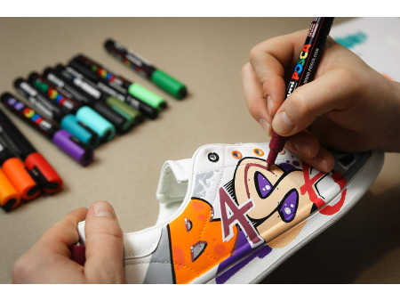 POSCA Marqueur à pigment PC-5M, abricot