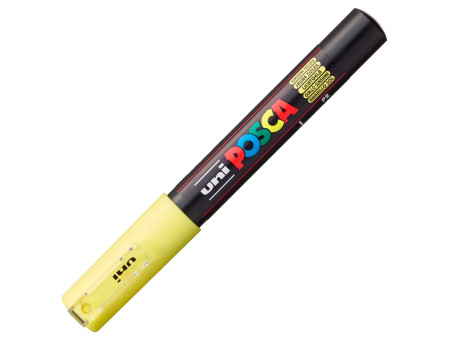 POSCA Marqueur à pigment PC1MC, jaune soleil