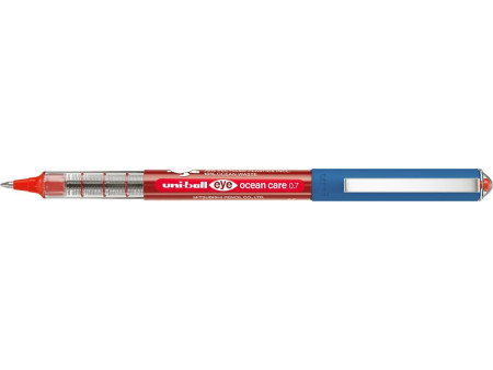 uni-ball Stylo roller eye ocean care 0.7, rouge