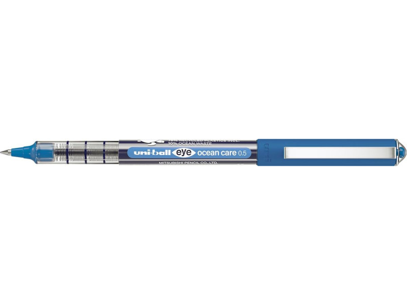 uni-ball Stylo roller eye ocean care 0.5, bleu