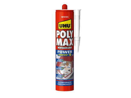 UHU Colle de montage POLYMAX EXPRESS, blanc