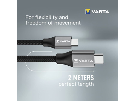 VARTA Câble de chargement Speed Charge & Sync cable 2 m