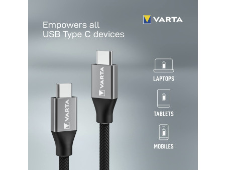 VARTA Câble de chargement Speed Charge & Sync cable 2 m