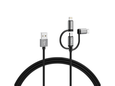 VARTA Câble de chargement Speed Charge & Sync cable 3en1