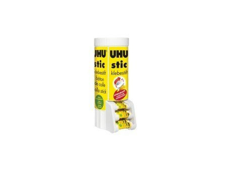 UHU Stic de colle, présentoir tour de 108 pièces