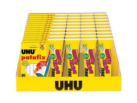 UHU Présentoir scolaire 2024: colle de bricolage+ pastilles