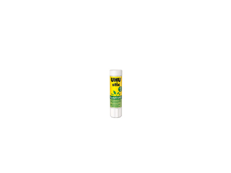 UHU Bâton de colle stic ReNature, sans solvants, 4 x 21 g