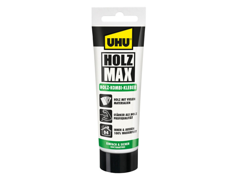 UHU Colle pour constructions bois HOLZMAX, tube 100 g