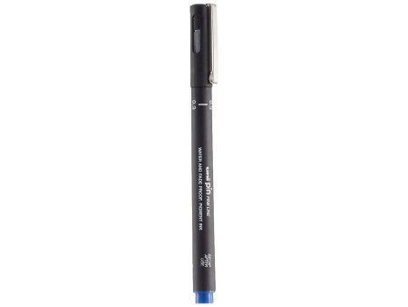 uni-ball Feutre technique PIN 03200 B, bleu