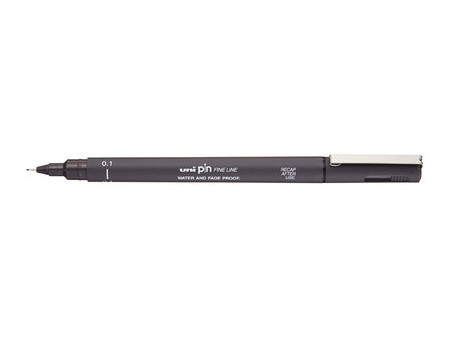 uni-ball Feutre technique PIN 05200 B, rouge