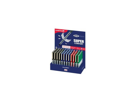 uni-ball Stylo roller eye micro UB150E, présentoir de 72
