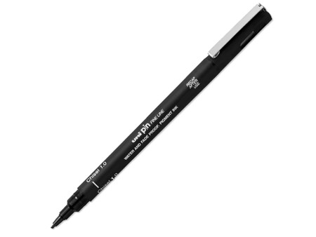 uni-ball Feutre technique PIN Chisel 1.0, noir