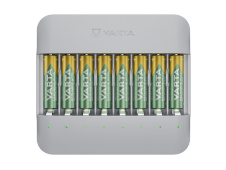 VARTA Chargeur ECO Charger Multi Recycled, 8x AA incluses