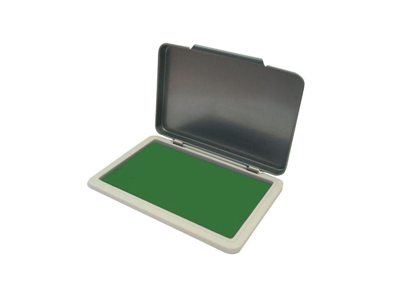 Kores Tampons encreur METALLICA, (L)110 x (P)70 mm, vert