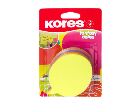 Kores Cubes de notes adhésives 'bulles', 70 x 70 mm, uni