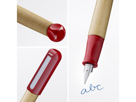LAMY Stylo à plume abc red, taille de plume: A
