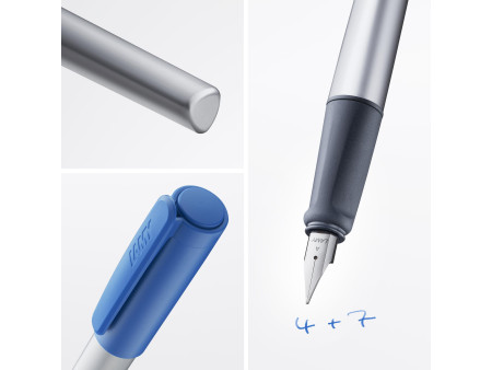 LAMY Stylo à plume nexx blue, taille de plume: A