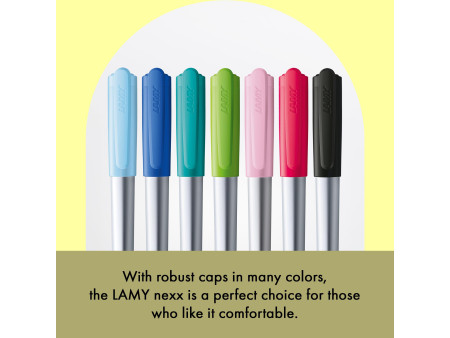 LAMY Stylo à plume nexx blue, taille de plume: A