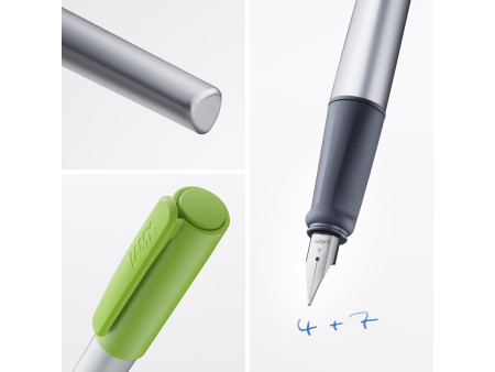 LAMY Stylo à plume nexx lime, taille de plume: A