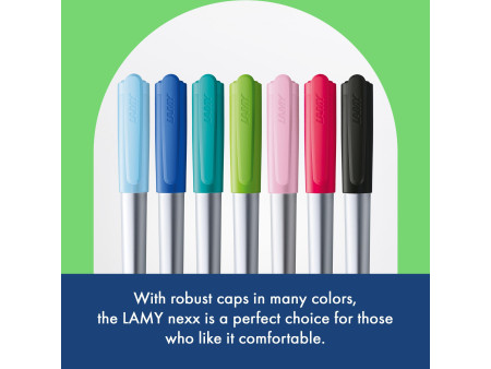 LAMY Stylo à plume nexx lime, taille de plume: A