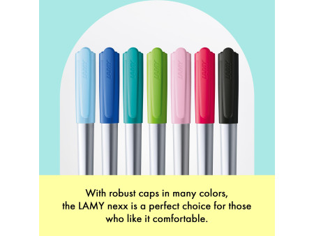 LAMY Stylo à plume nexx émeraude, taille de plume: A