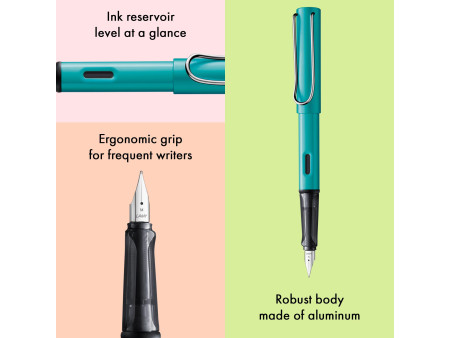 LAMY Stylo à plume AL-star turmaline, taille de plume: M
