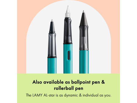 LAMY Stylo à plume AL-star turmaline, taille de plume: M