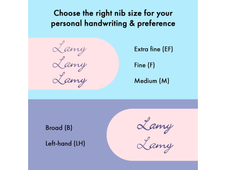 LAMY Stylo à plume AL-star black purple, taille de plume: M