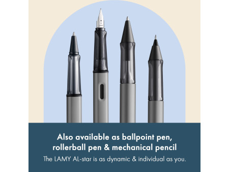 LAMY Stylo à plume AL-star graphie, taille de plume: M