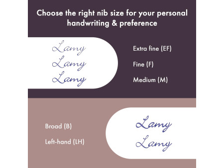 LAMY Stylo à plume safari white, taille de plume: M