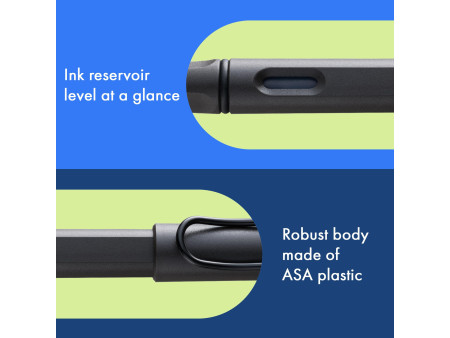 LAMY Stylo à plume safari umbra, taille de plume: M