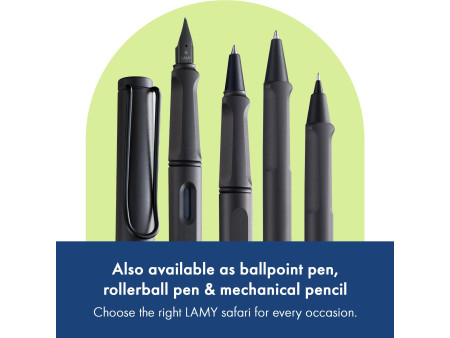 LAMY Stylo à plume safari umbra, taille de plume: M