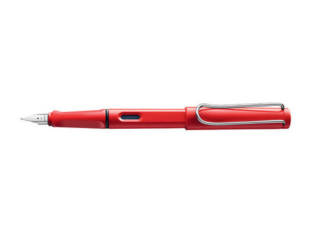 LAMY Stylo à plume safari red, taille de plume: M