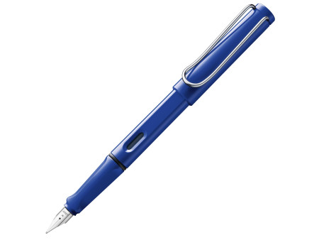 LAMY Stylo à plume safari blue, taille de plume: M