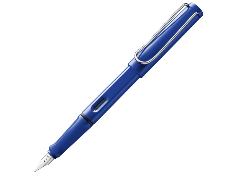 LAMY Stylo à plume safari blue, taille de plume: M