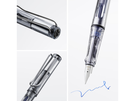 LAMY Stylo à plume safari vista, taille de plume: M