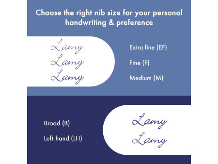 LAMY Stylo à plume safari vista, taille de plume: M
