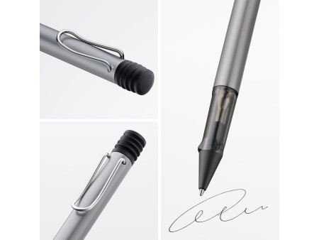 LAMY Stylo à bille rétractable AL-star graphite