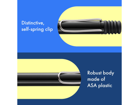 LAMY Stylo à bille rétractable safari black