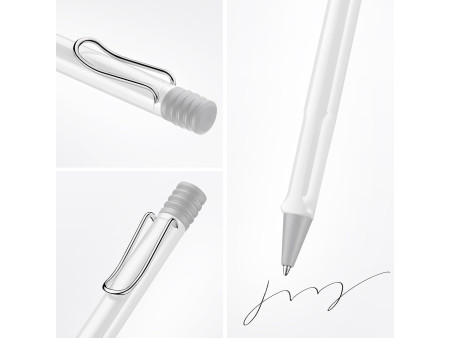 LAMY Stylo à bille rétractable safari white